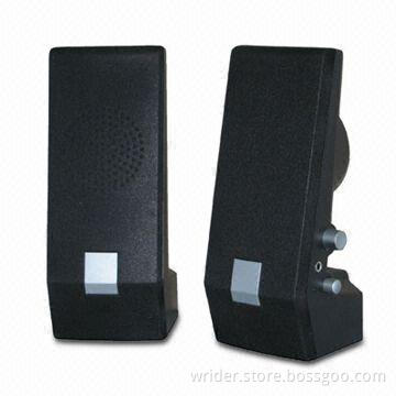 2.0CH Computer Speaker with 33Hz to 18kHz Frequency Response